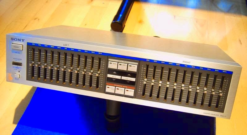 AudioBaza: Sony SEQ-11 - Graphic Equalizer